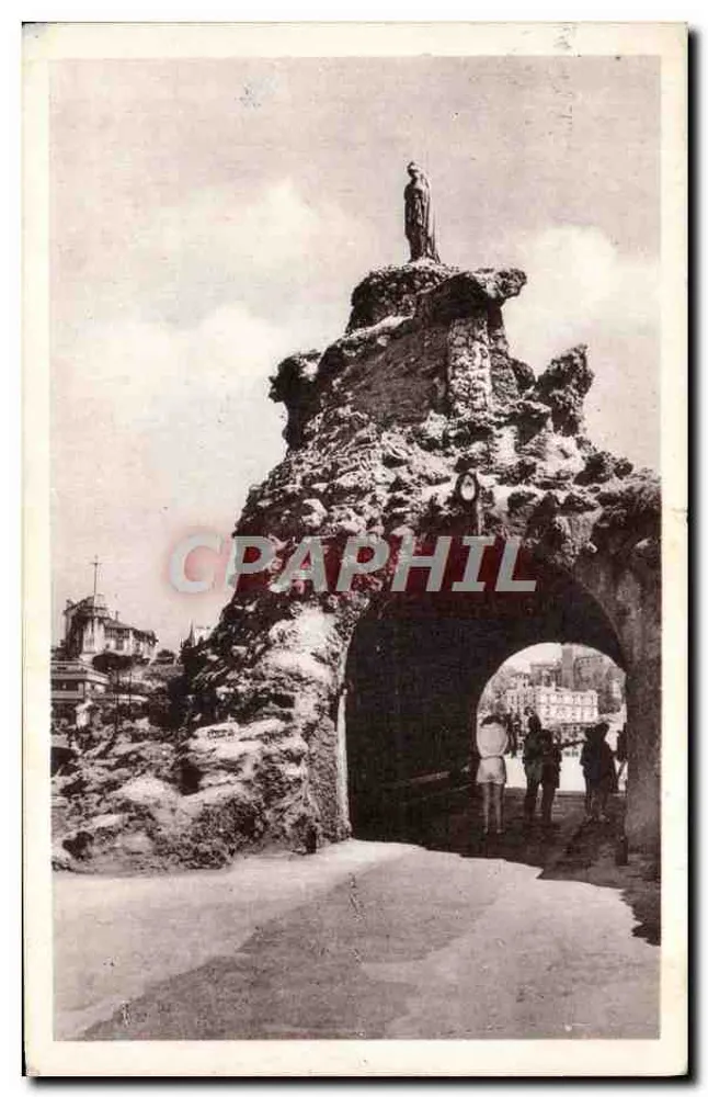 Rocher de la Vierge — Biarritz — C° des Arts Photomécaniques - Voorkant
