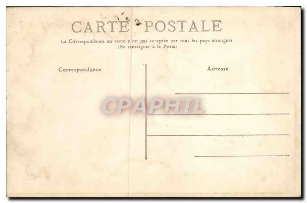 LYON - Parque da Tête-d'Or, um Ponte rústico — Graphil, n°27 - Verso