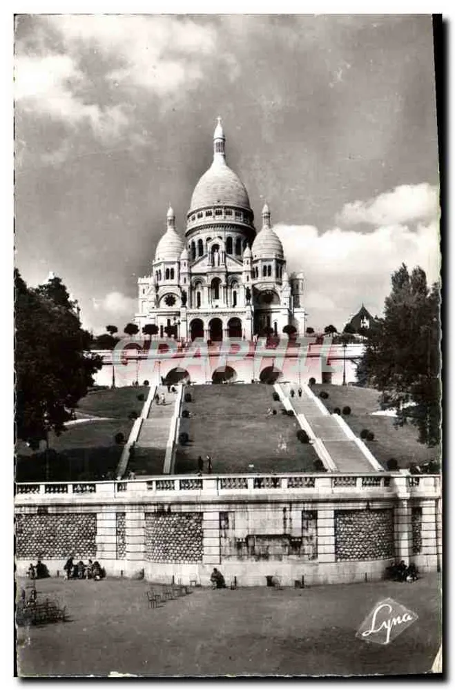 O Sacré-Cœur de Montmartre — vista panorâmica — Lyna, Paris - Frente