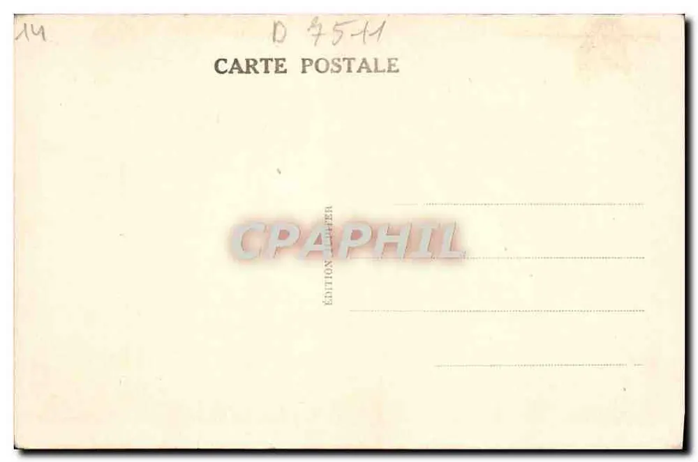 Paris — Place de la Bastille — Edição Caper - Verso