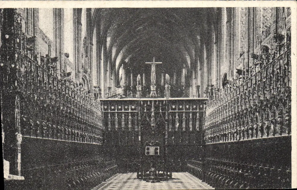 Albi — Coro da Catedral — Arquivos do T.C.F. - Frente