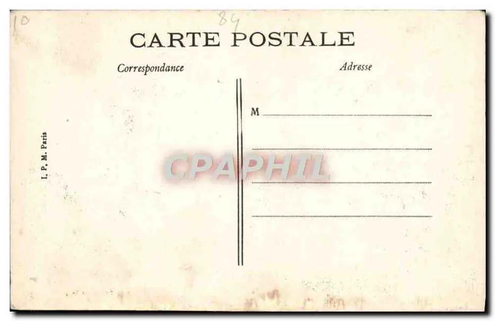 Avignon — Baptistere der Chartreux in Villeneuve-lès-Avignon — Sarrazin in Avignon - Rückseite