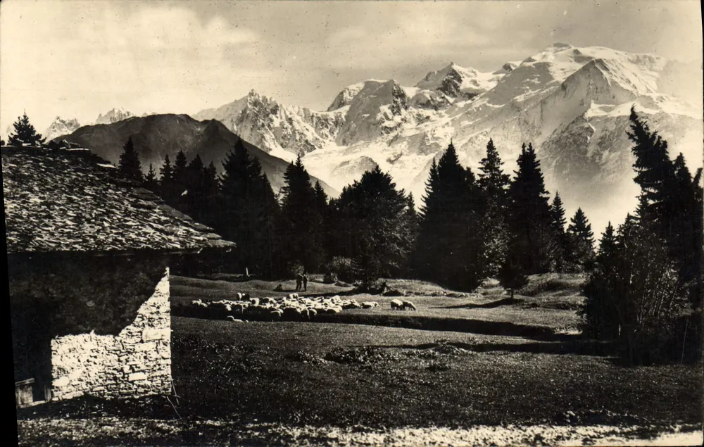 Plaine Joux — Kette des Mont-Blanc — Passy (Haute-Savoie) - Vorderseite