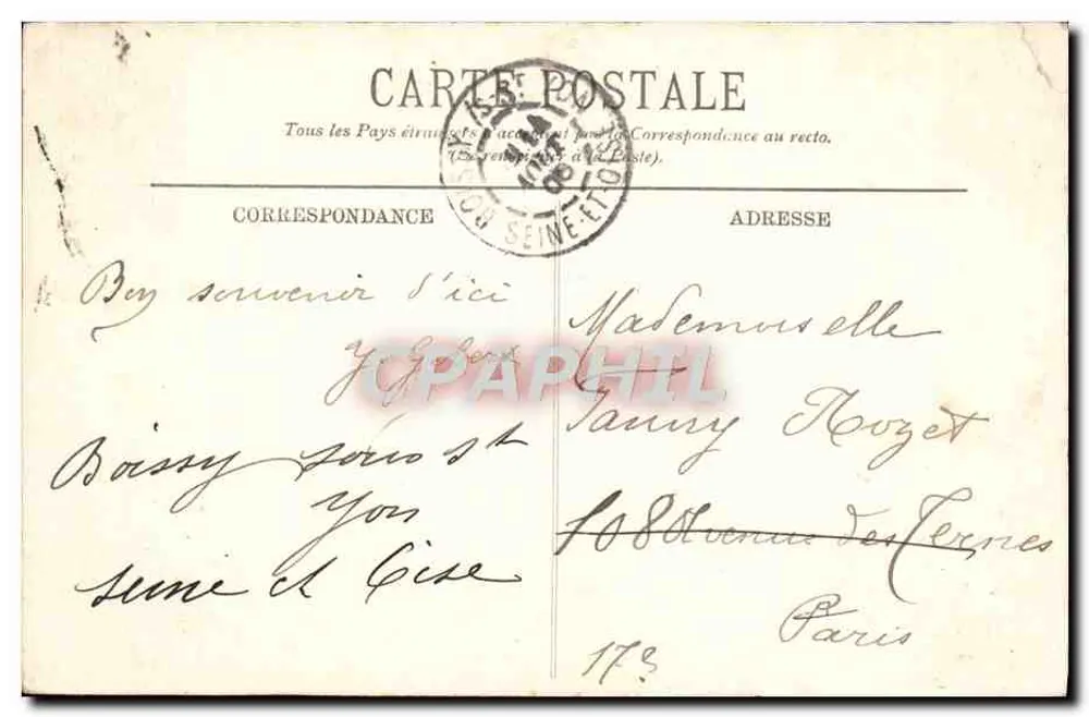 Orléans — A Catedral — LL. n°22 - Verso