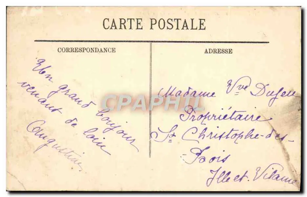 Marseille — Die Kathedrale vom Vieux Port — LL. n°16 - Rückseite
