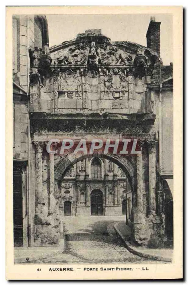 Auxerre — Porta São Pedro — LL, n°61 - Frente