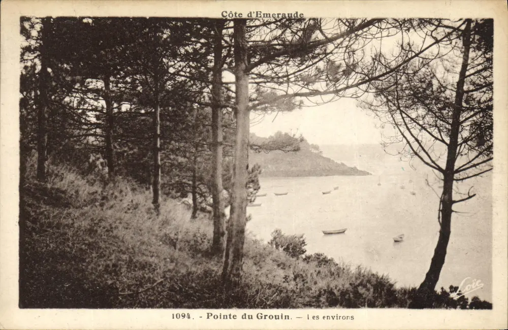 Ponta do Grouin — os arredores — Costa da Esmeralda, n°1094 - Frente