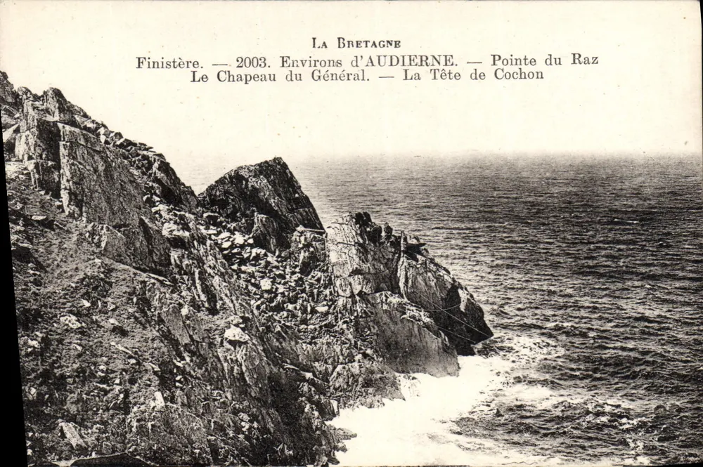 Pointe du Raz — Der Hut des Generals — Der Schweinekopf — Finistère — 2003 - Vorderseite