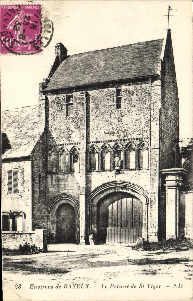 Environs de Bayeux — Le Prieuré de St Vigor — éditeur Lety et Deudreia, Paris - Frente