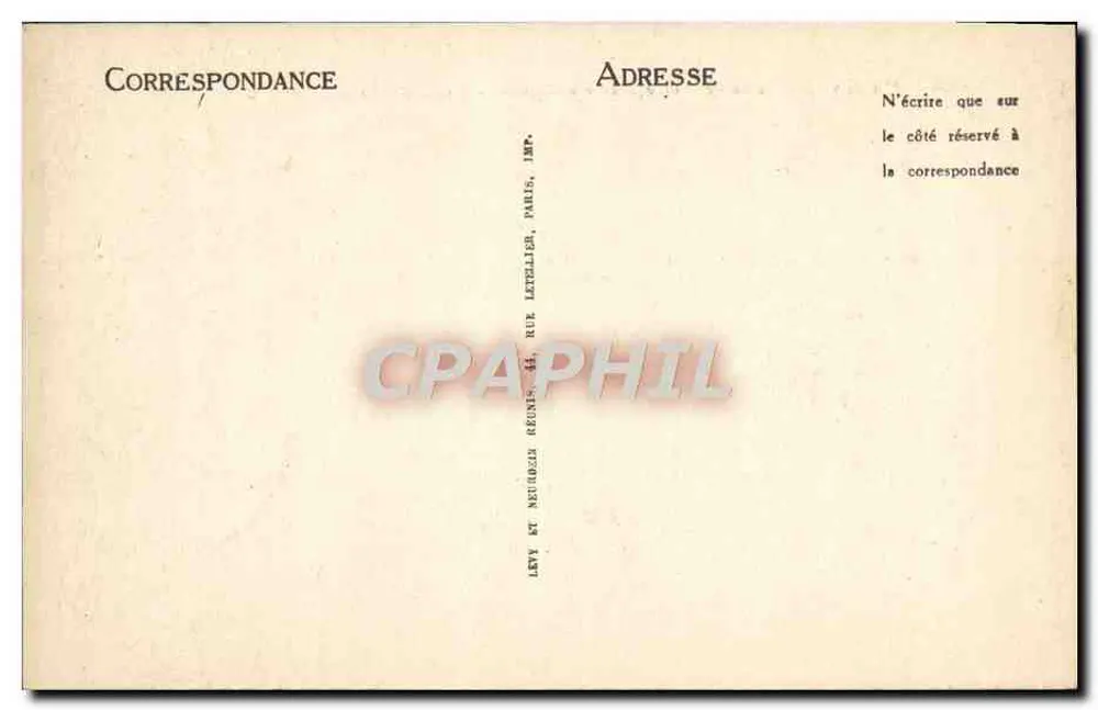 Paris — Abside von Notre-Dame und Square der Île-de-France — LL - Rückseite