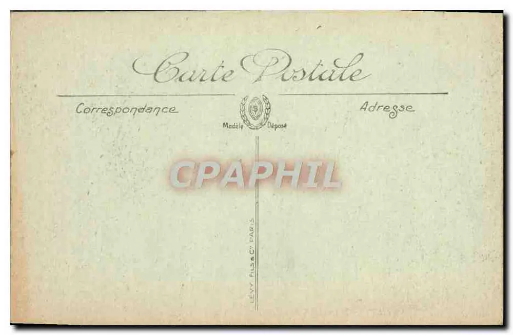 Boulogne-sur-Mer — Das Schloss und die Kathedrale — L.L. n°207 - Rückseite