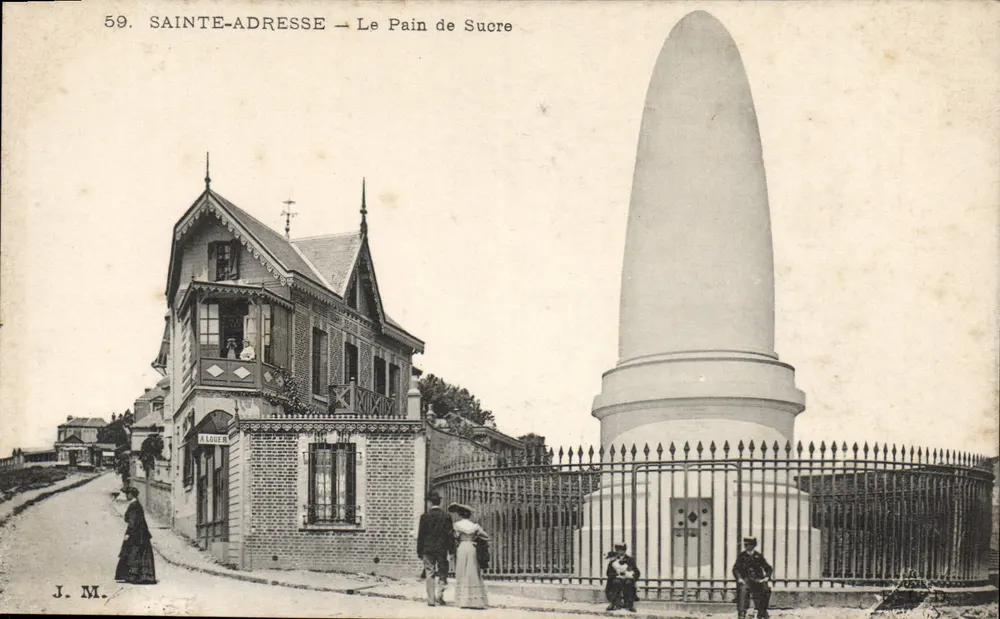 Sainte-Adresse — Le Pain de Sucre — J. M. - Frente