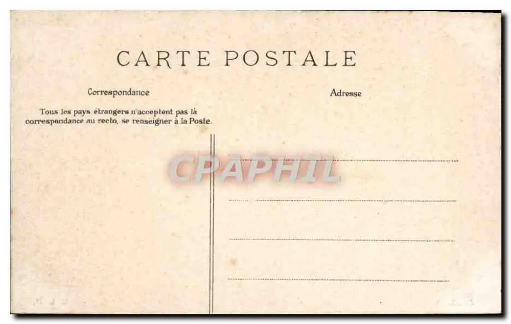 Sainte-Adresse — Le Pain de Sucre — J. M. - Verso