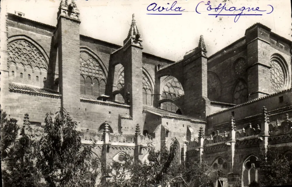 Avila (Espanha) — Catedral — Belotipia Artística Española, Madrid, n°29 - Frente