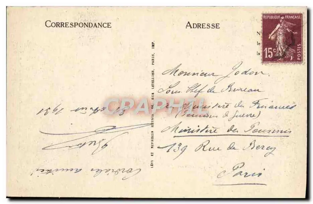 Thonon-les-Bains — Vallée de la Drance — LL - Verso