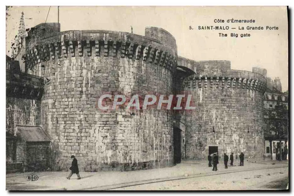 Saint-Malo — A Grande Porta — Editora B.D. n°5 - Frente