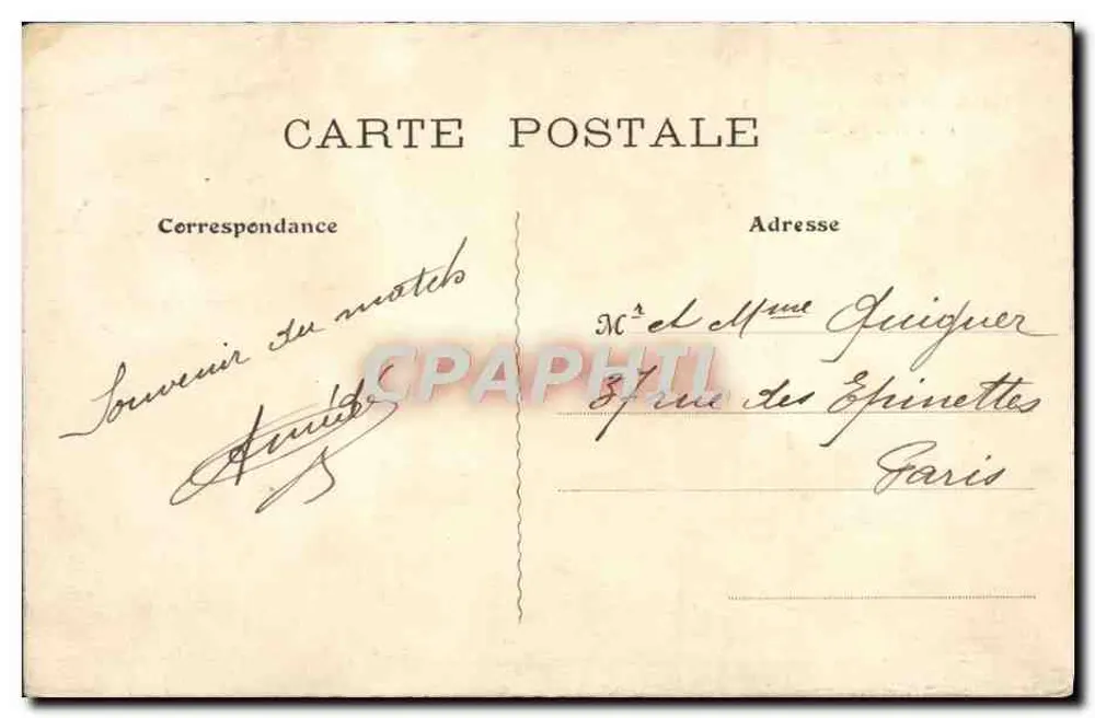 Gisors (Eure) — Torre do Governador, lado Oeste, restaurada em 1910 — J. Bourgeais, lib. edit. - Verso