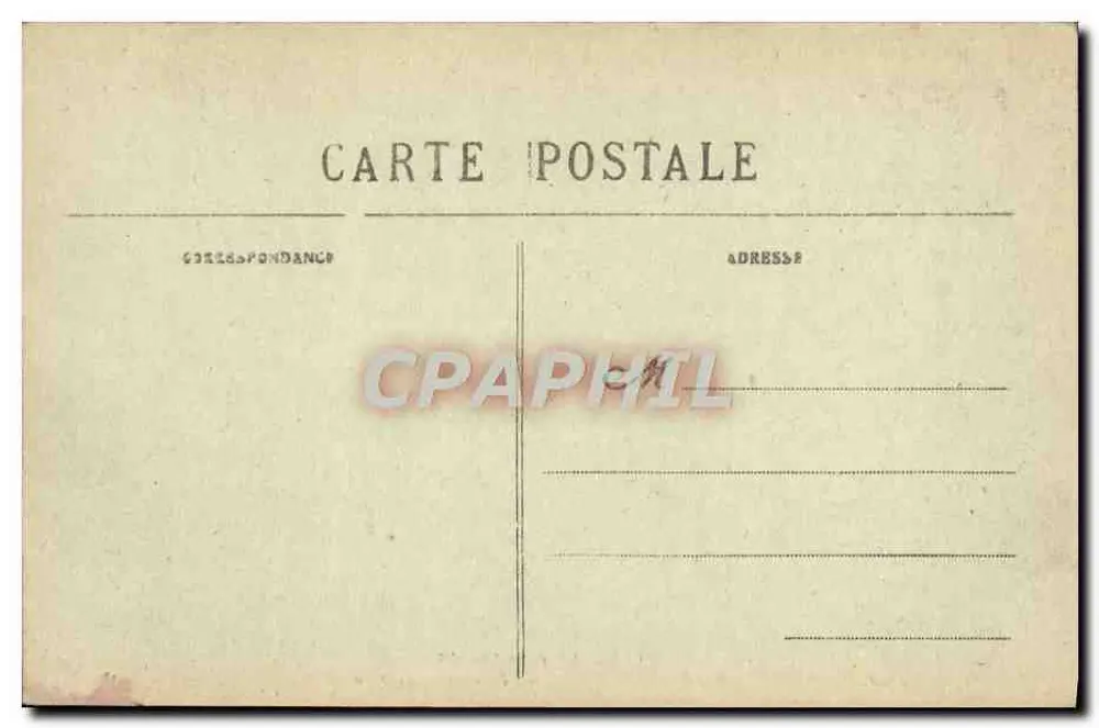 Schloss du Luart — Der Park — Schlösser der Sarthe — Verlag Jules Renoult, Nr. 18 - Rückseite