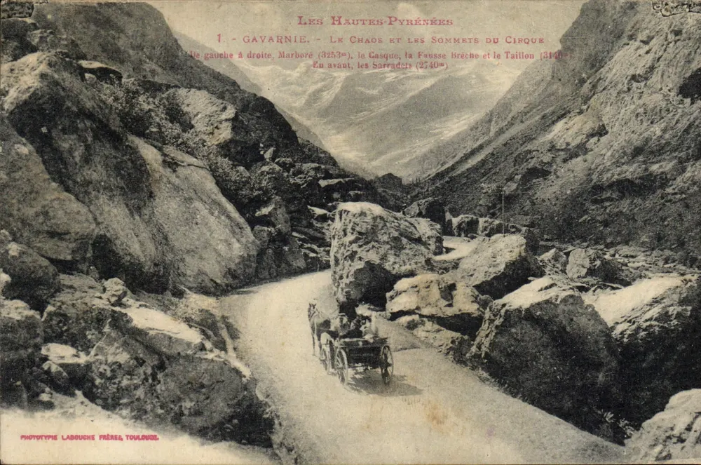 Gavarnie — Les Hautes Pyrénées — Phototype Labouche Frères, Toulouse - Vorderseite