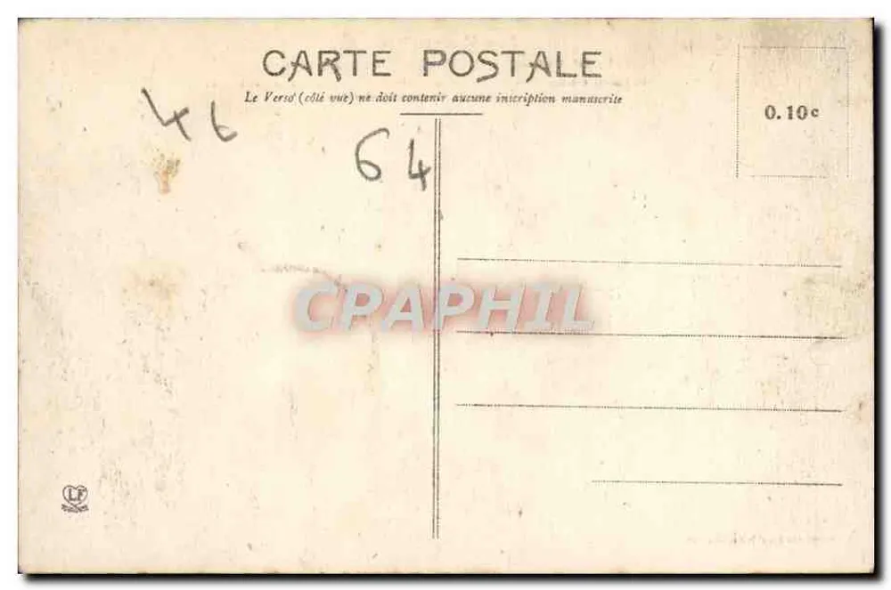 Gavarnie — Les Hautes Pyrénées — Phototype Labouche Frères, Toulouse - Rückseite
