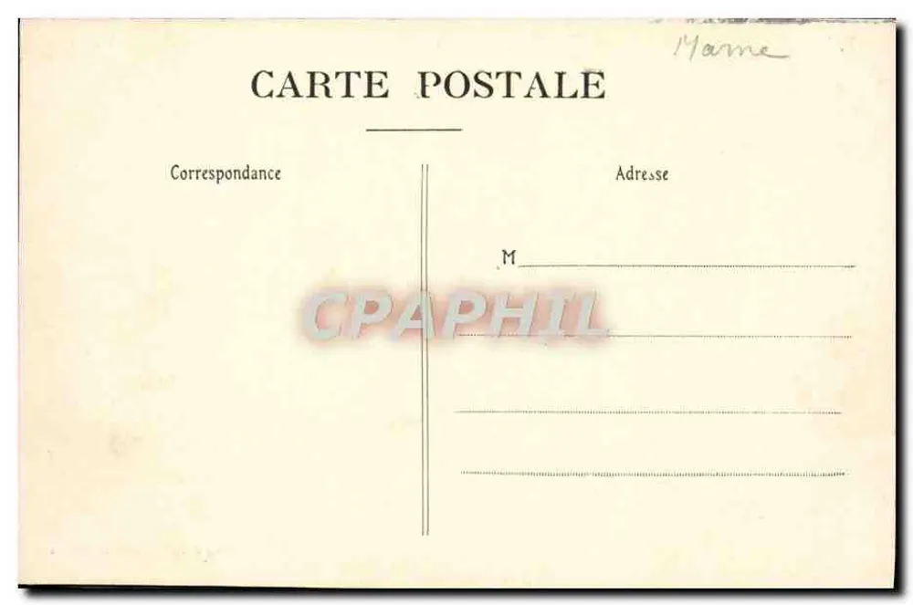 Epernay — O Teatro — Foto J. Bracquemont, Epernay - Verso