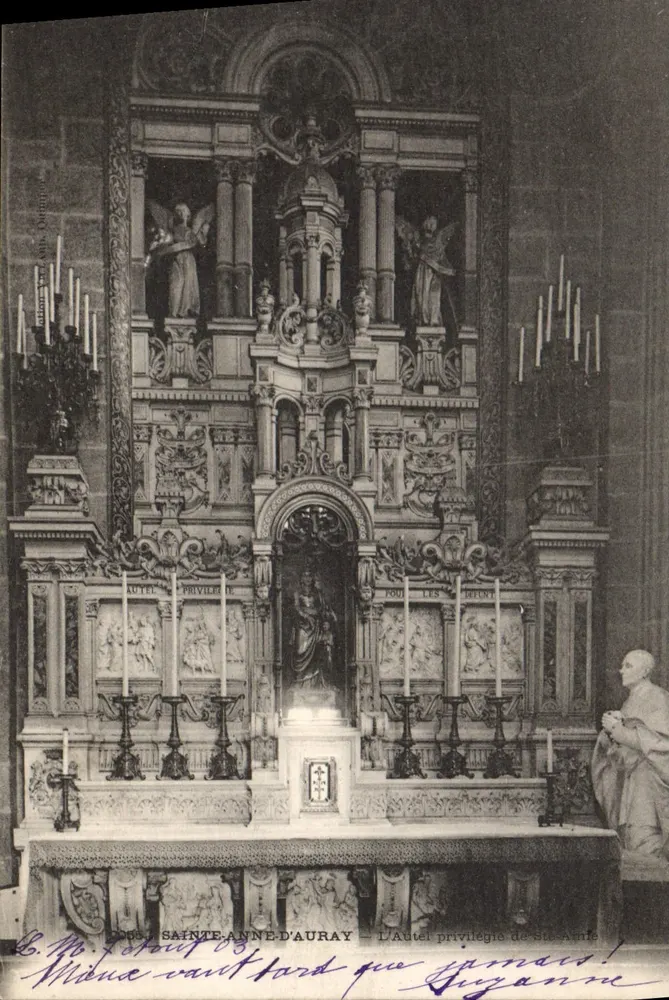 Sainte-Anne-d'Auray — Der Privilegierte Altar von Saint Anne - Vorderseite