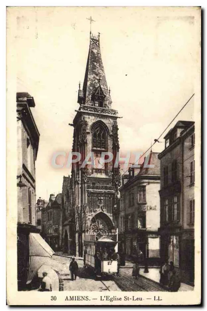 Amiens — L'Église Saint-Leu — éditeur C.° des Arts — n° 30 - Frente