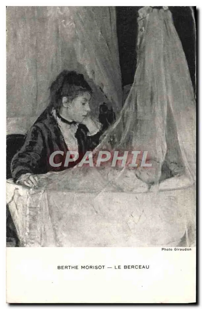Berthe Morisot — O Berço — Foto Giraudon - Frente
