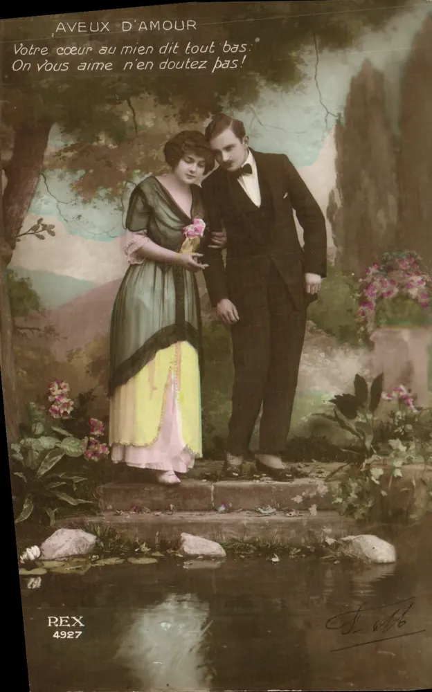 Confissões de Amor — REX 4927 — S. Lobb - Frente