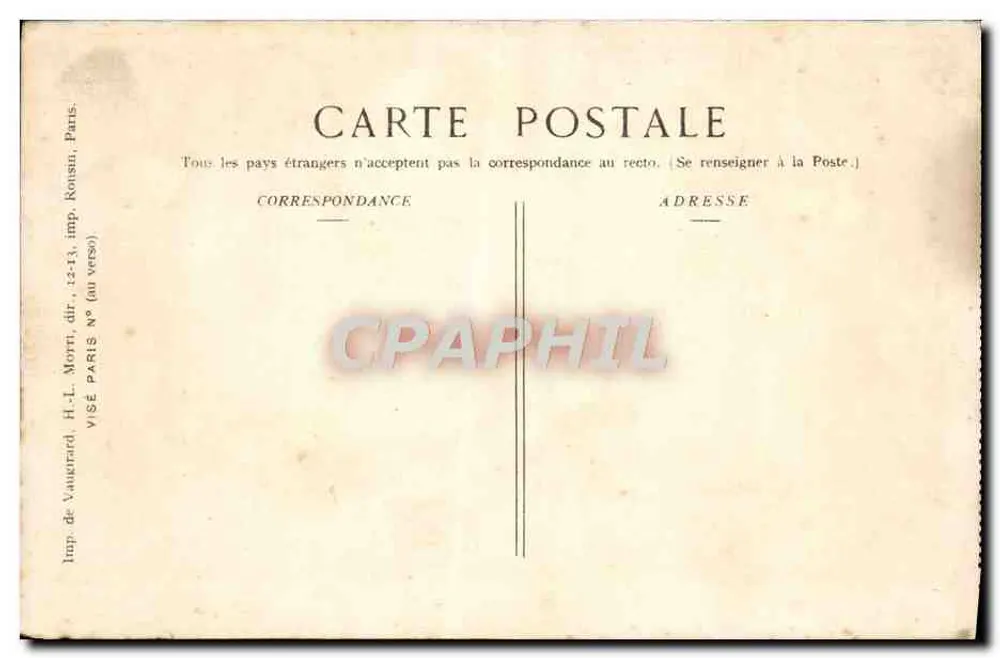 Senlis — Rue Bellone — Ed. Pays de France, n° 148 - Verso