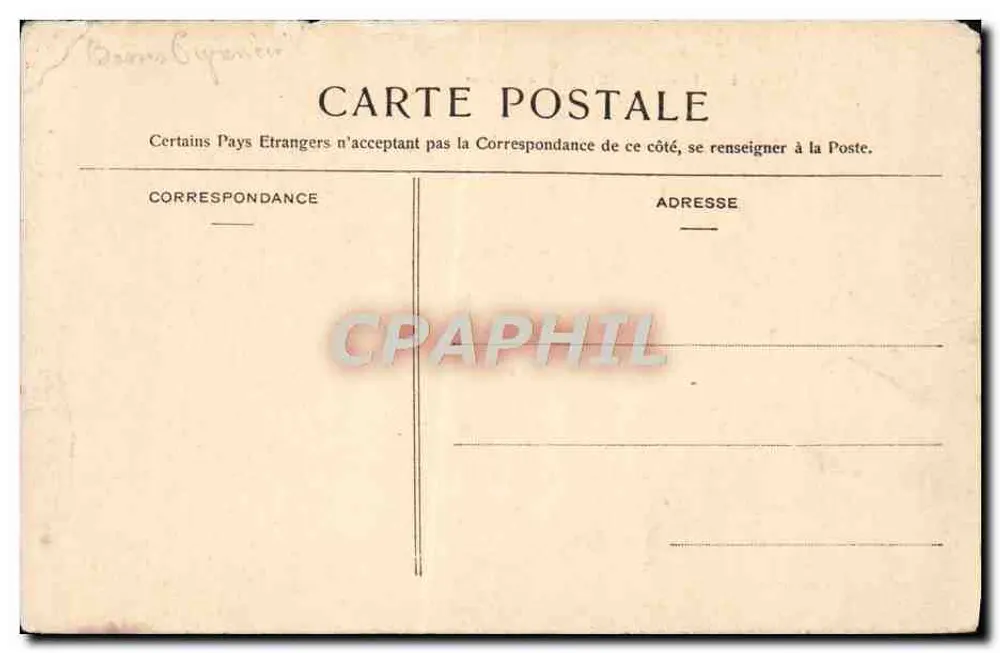 Bétharram (B.P.) — O Ponte — S. Vaudichon, Ed. 1906 - Verso