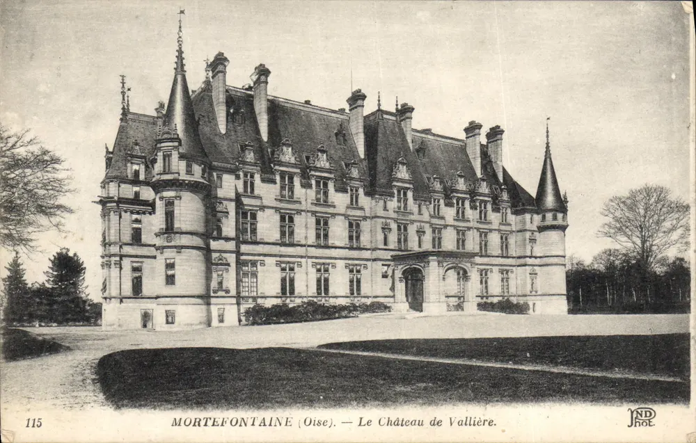 Mortefontaine (Oise) — Il Castello di Vallière — ND Hol, n°115 - Recto