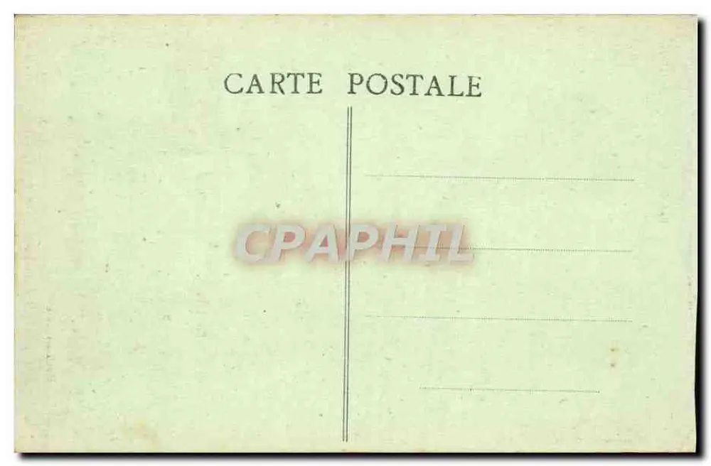 Sens — O Hotel de Ville (1903) — Baudouin, editor - Verso