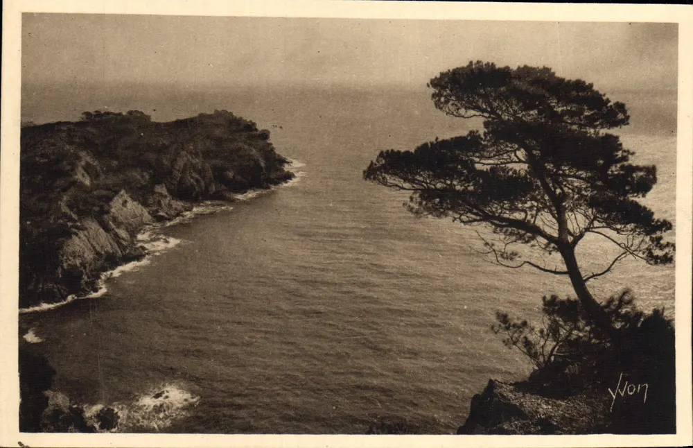 Pointe de l'Oustaou - Porquerolles — Die Inseln von Hyères (Var) — Éditions d'Art YVON - Vorderseite