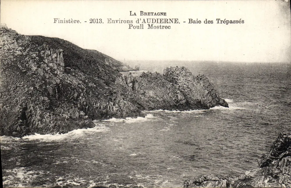 Bucht der Verstorbenen - Poull Mostrec — Finistère - 2013. Umgebung von Audierne - Vorderseite