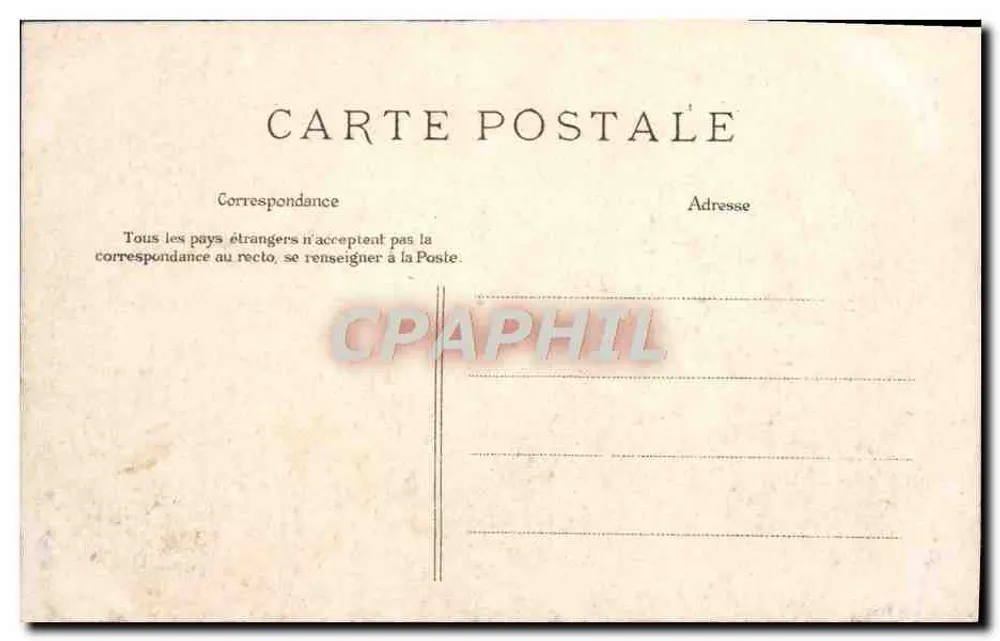 Sainte-Adresse — Boulevard Félix-Faure — editor desconhecido, n° 50 - Verso