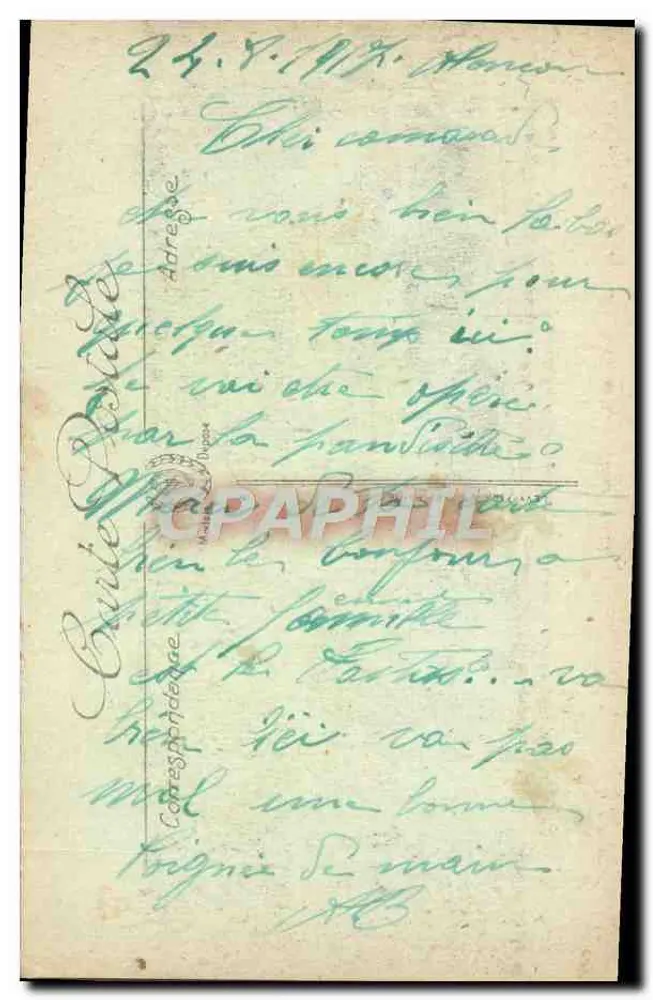 Alençon — Vista geral da Notre-Dame — Edição M. R. - Verso