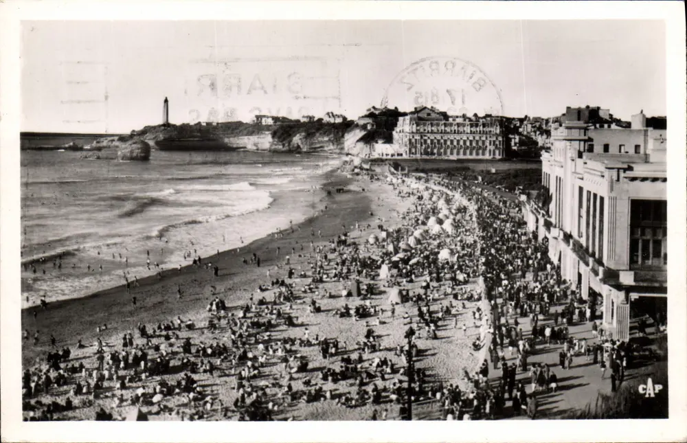 Biarritz - A Grande Praia — C.A.P. — n°349 - Frente