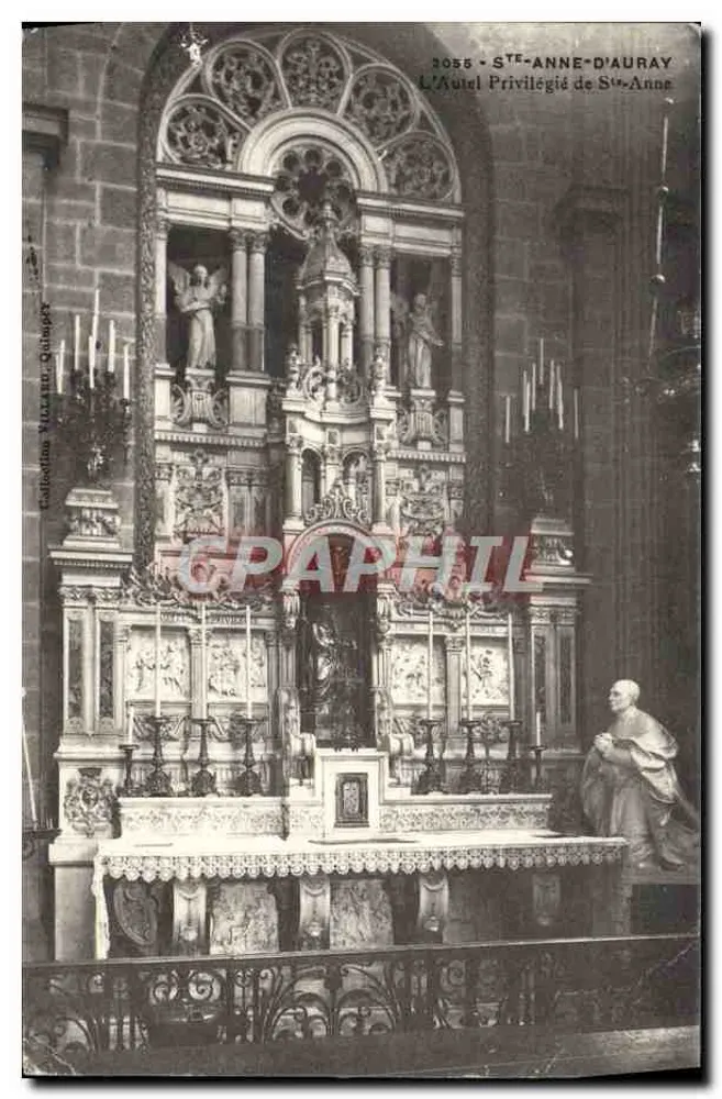 Der Privilegierte Altar von Sainte-Anne - Sainte-Anne-d'Auray — Verlag Quilipry, Nr. 2055 - Vorderseite
