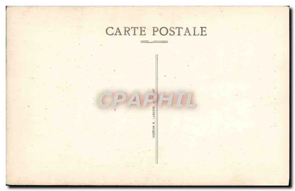 A Valle da Rhue em Cornilloux — O Cantal pitoresco — Edição R. Laborde, Auriac - Verso