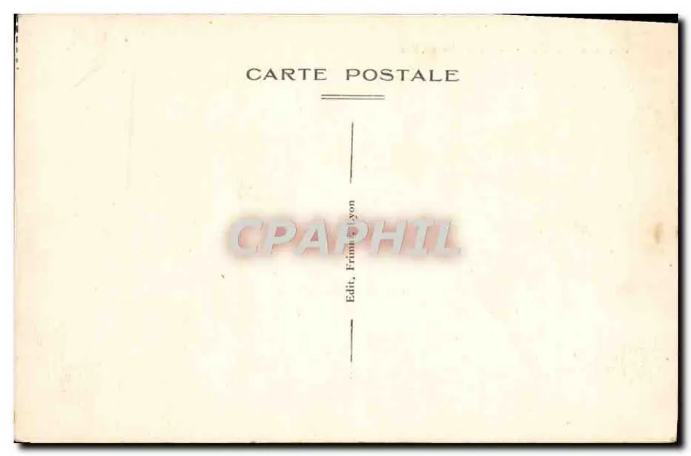 Aix-les-Bains — A Roche du Roi — editor Frima Lyon, n° 185 - Verso
