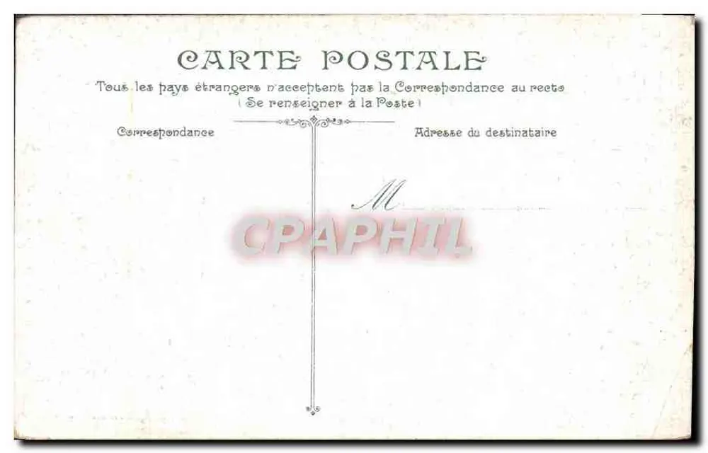Arcachon - Le Casino (Ancien Château de Garnet) — éditeur : 1683 - Verso