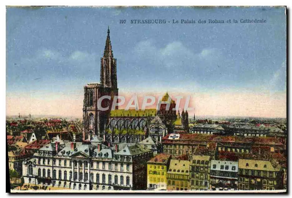Straßburg - Das Schloss der Rohan und die Kathedrale — Ausgabe Nr. 197 - Vorderseite