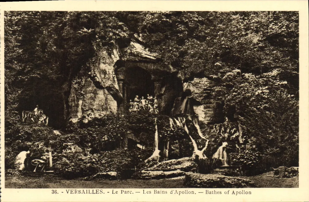 Versailles — Le Parc — Les Bains d'Apollon — Bathes of Apollon — n°36 - Frente