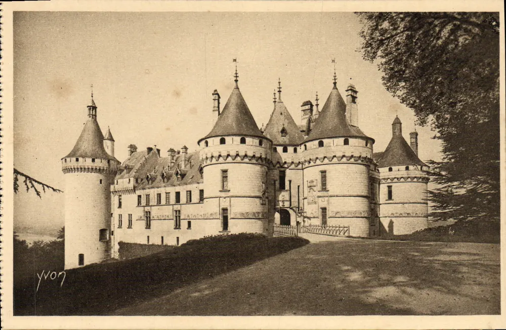 Schloss Chaumont-sur-Loire — Schlösser der Loire — Édition d'Art YVON - Vorderseite