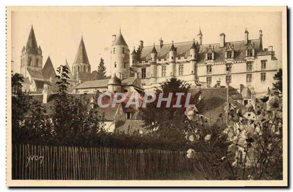 Schloss Loches — Schlösser der Loire — Kunstausgabe YVON, Neufi - Vorderseite