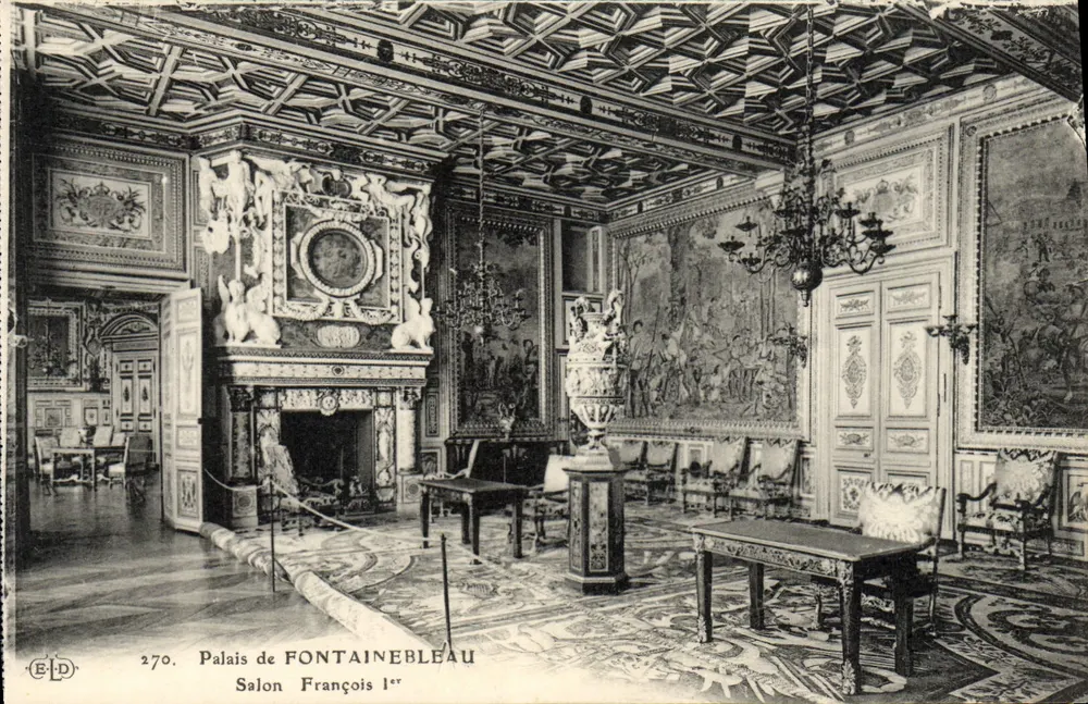 Salon François 1er — Schloss FONTAINEBLEAU — Verlag ELD, n° 270 - Vorderseite