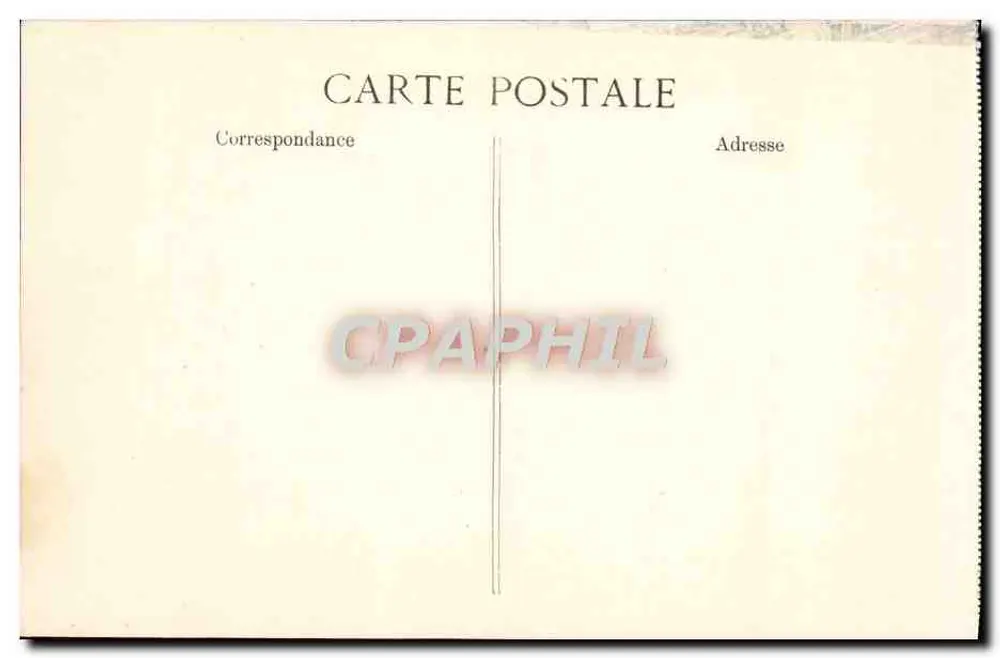 Schloss FONTAINEBLEAU — Thronsaal — Verlag E.P.D. Nr. 262 - Rückseite