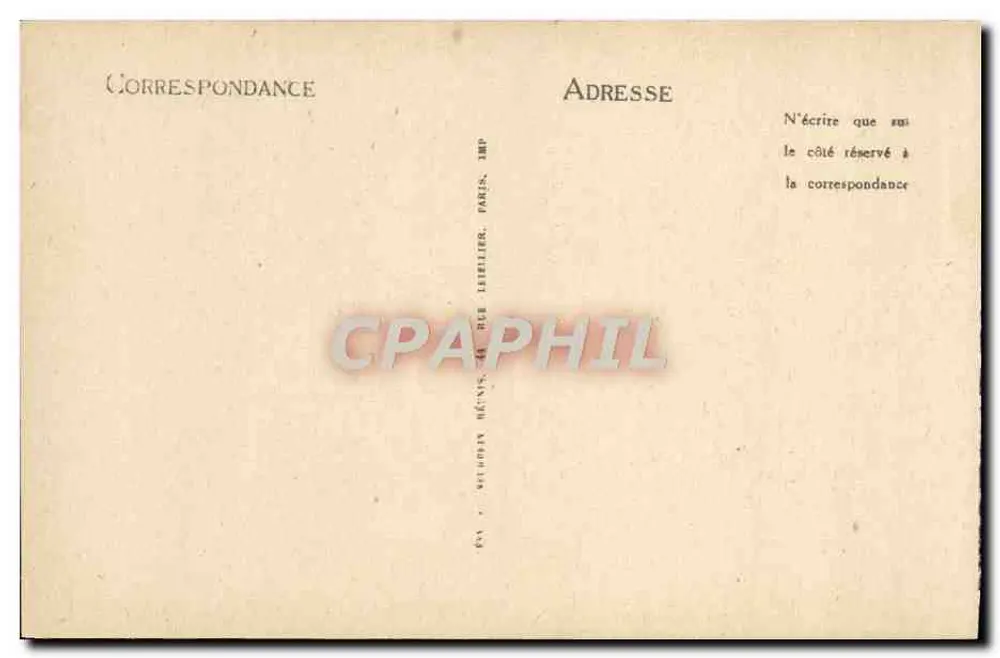 Arcachon — Um canto de praia — LL - Verso