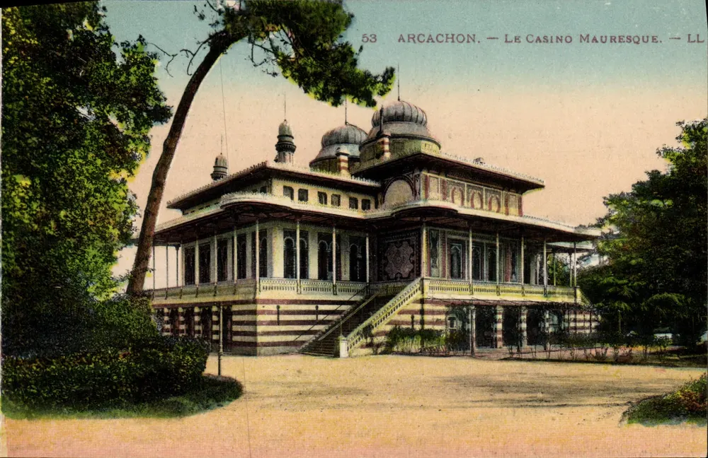 Arcachon — O Casino Mauresque — LL n°53 - Frente